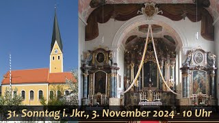 31 Sonntag im Jahreskreis 3 November 2024  10 Uhr [upl. by Struve]