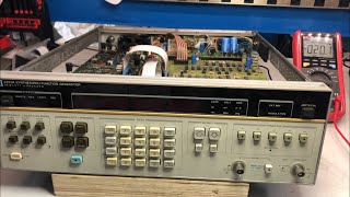 HP 3325A restoration Part 2 Extensive troubleshooting [upl. by Krawczyk]