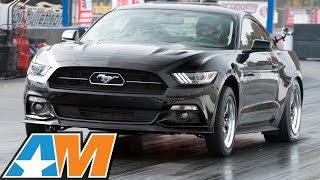 FIRST 2015 Mustang GT into the 9s at the Track [upl. by Adall13]