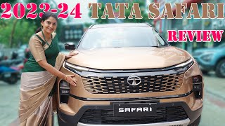 2023 Tata Safari Facelift Detail Review In Telugu  అదిరిపోయింది 😲  Anuradha  V automobile [upl. by Arturo849]