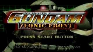 Lets Play Mobile Suit Gundam Zeonic Front Part 1 [upl. by Toft]