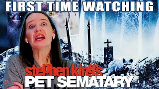 Pet Sematary 1989  Movie Reaction  First Time Watching  Most Traumatic Stephen King Movie Ever [upl. by Illene720]