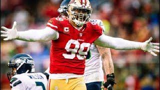 Every Deforest Buckner 49ers Sack of 201819 [upl. by Reivax]