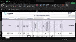 Lista de verificaciones Extintores [upl. by Swetiana]