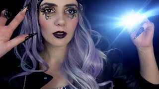 ASMR  A Bizarre Cranial Nerve Exam  Unintelligible Personal Attention Whispers Leather Sounds [upl. by Andromede]