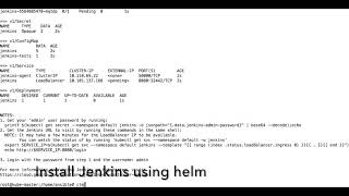 kubernetes jenkins installation helm [upl. by Ahcurb]