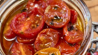 Tomates Confites au Four Si Savoureuses Que Vous Aurez Envie de les Préparer Tout le Temps 😋 [upl. by Marih650]