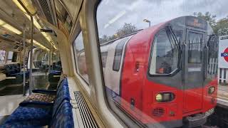 Jubilee Line 1996TS From Wembley Park to Canons Park [upl. by Timoteo277]