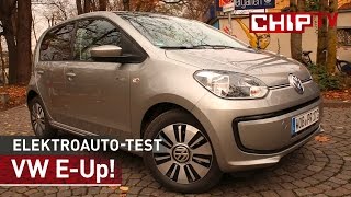 VW EUp  ElektroautoTest deutsch  CHIP [upl. by Olim]