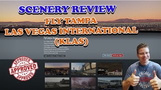 MSFS 2020 Scenery Review  FlyTampa Las Vegas McCarran International Airport KLAS [upl. by Siocnarf298]