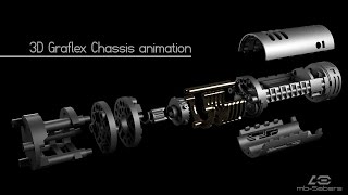 3D chassis for vintage Graflex and Roman replica Graflex [upl. by Bohaty]