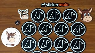 STICKER MULE UNBOXING  10 Stickers for 1 Promotion [upl. by Ranjiv839]