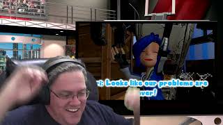 SUS New Guy No TV Make Mario No Okie Dokie Reaction [upl. by Ahsinrad977]