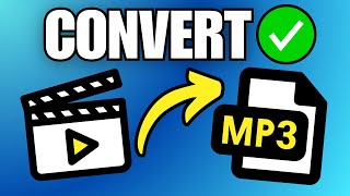 How To Convert Video To MP3 Quick amp Easy [upl. by Anicnarf]