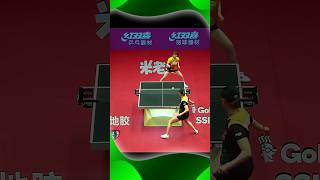 Unbelievable Block From Ding Ning 탁구 卓球 tabletennis sports shorts [upl. by Jessamyn]