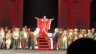 Macerata Opera Festival 2024 Applausi per la prima di Turandot il 19 luglio 2024 [upl. by Etnomed]