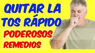 Remedios Para Quitar La Tos Seca【AL INSTANTE】Curar Con Jarabes Caseros Naturales Rapido [upl. by Giah]