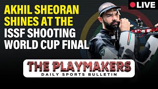 LIVE🔴 PLAYMAKERS  EP 78  Bronze in Shooting World Cup Kho Kho World Cup news Badminton amp more [upl. by Lladnek]