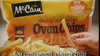 McCain Oven Chips Test 80s Advert [upl. by Nnairda]