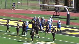 James QB sneak TD Enterprise vs Orland 12U [upl. by Eimareg90]