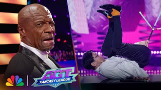 TOP FUNNIEST moments on AGT Fantasy League [upl. by Kellyn44]