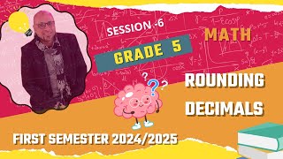 session 6 Rounding decimals maths education mathematics school study [upl. by Swetlana]