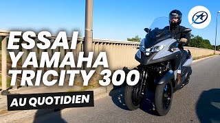 Essai Yamaha Tricity 300 2020 permis B [upl. by Picco525]