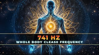 741Hz Cleanse Your Body and Thoughts Instantly  Cleanse Infections and Negative Emotions [upl. by Ayik]