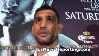 amir khan on manny pacquiao vs chris algieri EsNews [upl. by Gonyea]