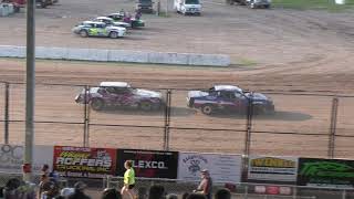 Outagamie Speedway Street Stock Heat Races 752019 [upl. by Pepin]