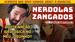 TIAGO SANTINELI e JOÃO CARVALHO contra os NERDOLAS DODÓIS fazendo MIMIMI [upl. by Ez]