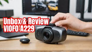 VIOFO A229 Pro Unboxing  Review VIOFO A229 PRO 4K HDR Car Camera [upl. by Pisano268]