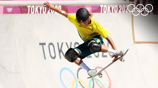 🛹 Aussie Keegan Palmer wins men’s park gold  Tokyo2020 Highlights [upl. by Margit]