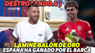 DESTROZANDO a Jota Jordi Lamine Yamal BALÓN de ORO y España ha ganado la EURO por el Barca [upl. by Eseerahs754]