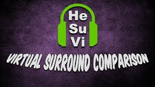 HeSuVi 71 Virtual Surround Comparison  All Common HRTF 🎧 Windows Sonic vs Dolby Atmos CMSS3D [upl. by Vidovik584]