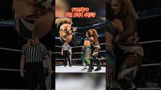 Bayley amp Naomi Pin Nia Jax in EPIC Tornado Tag Finish 💥  wwe shorts [upl. by Ladnor]