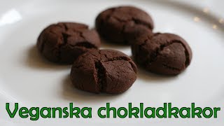 Veganska chokladkakor  Recept [upl. by Ira428]