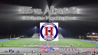 HHS vs Albertville  HHS Panther Marching Band [upl. by Coleville112]