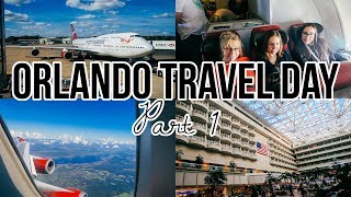 Travelling to Orlando Florida Vlog with Virgin Atlantic London Gatwick PART 1 [upl. by Annoled]