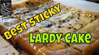 How its made the best sticky Lardy Cake [upl. by Anihsak243]