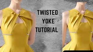 TWISTED YOKE DRESS [upl. by Nitsud993]