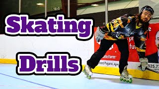 5 Basic Skating Drills to Improve Your Skill [upl. by Alrich959]