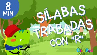 SÍLABAS TRABADAS CON quotRquot Vocabulario para niños  Aprende a leer  DinoPeq 🦖 [upl. by Elbert]