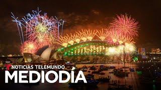 El Año Nuevo de Australia a los Cayos de Florida así recibió el mundo a 2024  Noticias Telemundo [upl. by Remmos281]