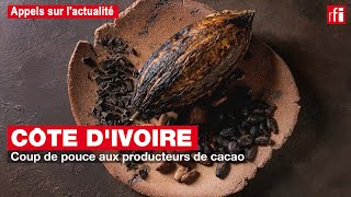 Côte dIvoire  coup de pouce aux producteurs de cacao [upl. by Vance]