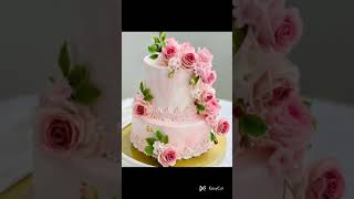 flower 🌼🌹 cakes cakes cakedecorating bakery birthdaycake love [upl. by Oika]