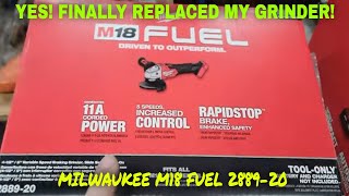 NEW MILWAUKEE 288920 M18 FUEL GRINDER THIS IS A HUGE UPGRADE [upl. by Lalat]