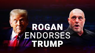 Shock as Joe Rogan endorses Donald Trump in a spectacular blow to the Democrats [upl. by Kunkle]