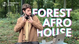 Afro House DJ Set in the Forest 🌲 [upl. by Erised]