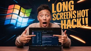 The Secret to Taking Long Screenshots on Windows 11 Revealed  Long Screenshot in Laptop Windows 11 [upl. by Cung]